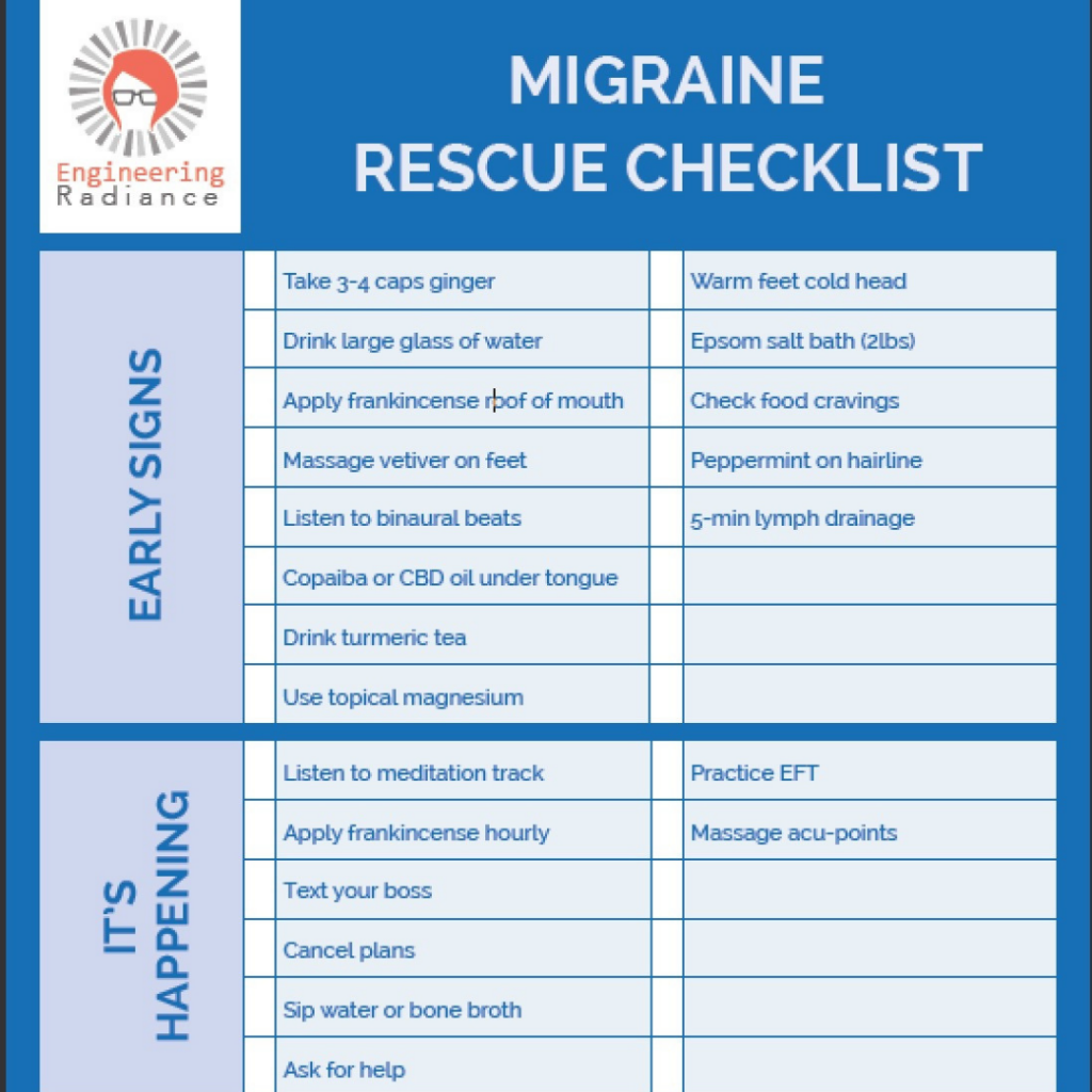 Migraine Relief Course Engineering Radiance